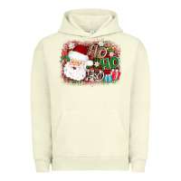 Pigment Pistachio ho ho ho santa Urban Hoodie - AdoDesignShop