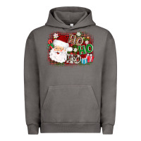 Pigment Tornado ho ho ho santa Urban Hoodie - AdoDesignShop