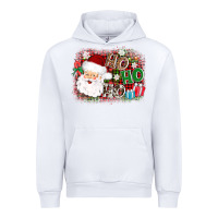 White ho ho ho santa Urban Hoodie - AdoDesignShop