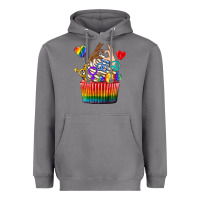 Storm pride rainbow cupcake Heavyweight Hoodie - texasbilliewilder