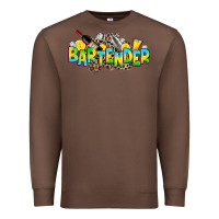 Chestnut bartender Premium Sweatshirt - Zillion Design Studio