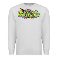 Dove Grey bartender Premium Sweatshirt - Zillion Design Studio