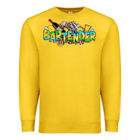 Lemon bartender Premium Sweatshirt - Zillion Design Studio