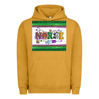 Pigment Peanut Butter mardi gras nurse Urban Hoodie - Artiststas
