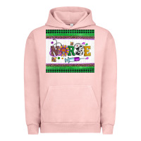 Pigment Salmon mardi gras nurse Urban Hoodie - Artiststas