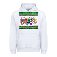 White mardi gras nurse Urban Hoodie - Artiststas
