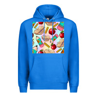 True Royal school seamless pattern Premium Hoodie - BundleAndBundleShop
