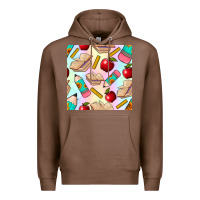 Chestnut school seamless pattern Premium Hoodie - BundleAndBundleShop