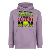 Lavender my favorite tennis player calls me mom Heavyweight Hoodie - Zillion Design Studio