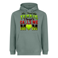 Sage my favorite tennis player calls me mom Heavyweight Hoodie - Zillion Design Studio