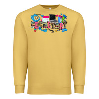 Antique Gold secretary Premium Sweatshirt - Zillion Design Studio