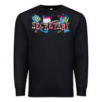 Black secretary Premium Sweatshirt - Zillion Design Studio