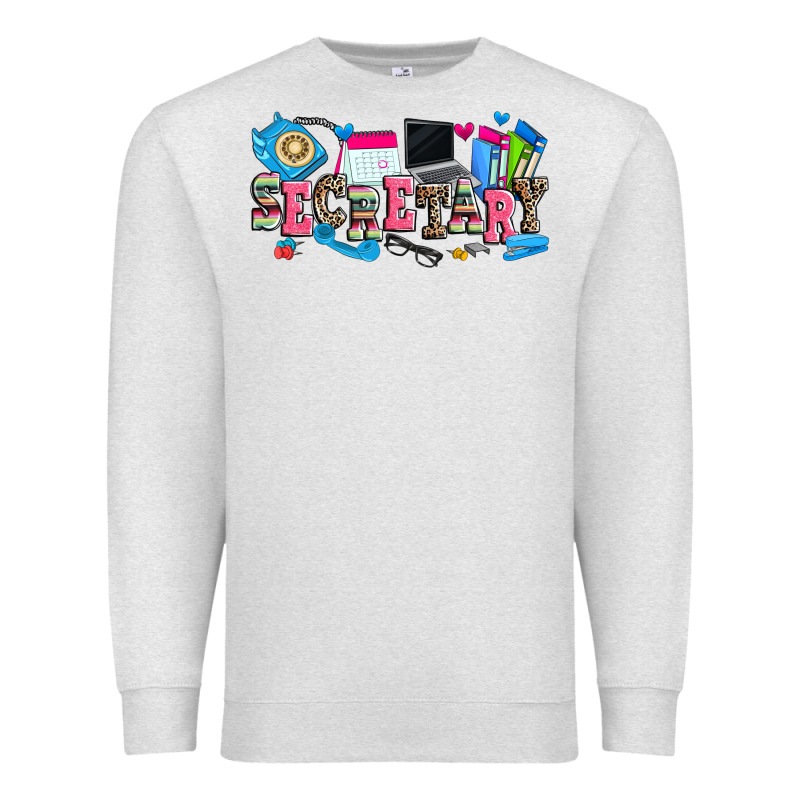 Secretary Premium Sweatshirt by Zillion Design Studio | Teevron