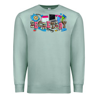 Seafoam secretary Premium Sweatshirt - Zillion Design Studio