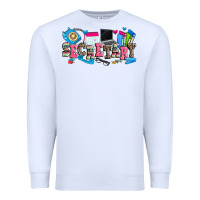 White secretary Premium Sweatshirt - Zillion Design Studio