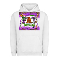 Pigment Lunar Rock fat tuesday fleur de lis and mardi gras beads Urban Hoodie - Artiststas