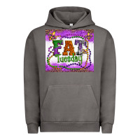 Pigment Tornado fat tuesday fleur de lis and mardi gras beads Urban Hoodie - Artiststas