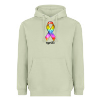 Matcha pride ribbon Heavyweight Hoodie - texasbilliewilder