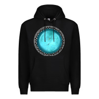 Black gemstone Premium Hoodie - JahusDesignShop
