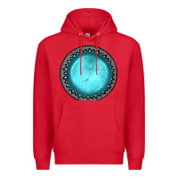 Red gemstone Premium Hoodie - JahusDesignShop