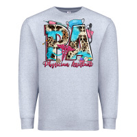 Heather Grey pa physician assistant Premium Sweatshirt - Zillion Design Studio