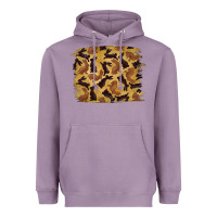 Lavender Bunny Pattern Heavyweight Hoodie - RanaPortraitStore