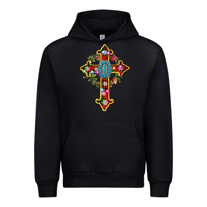 Christmas Cross Urban Hoodie by AdoDesignShop | Teevron