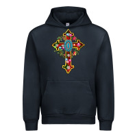 Navy christmas cross Urban Hoodie - AdoDesignShop