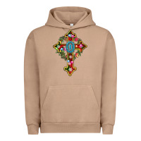 Pigment Burro christmas cross Urban Hoodie - AdoDesignShop