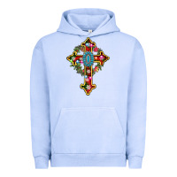 Pigment Grape Ice christmas cross Urban Hoodie - AdoDesignShop