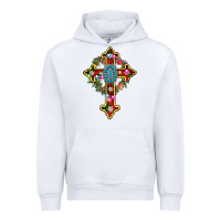 White christmas cross Urban Hoodie - AdoDesignShop