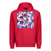 Cardinal 4th of july flip flops seamless pattern Premium Hoodie - BundleAndBundleShop