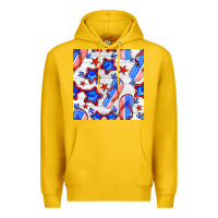 Lemon 4th of july flip flops seamless pattern Premium Hoodie - BundleAndBundleShop