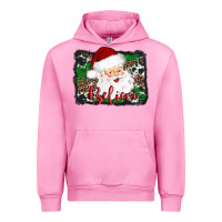 Fuchsia Pink believe santa Urban Hoodie - AdoDesignShop