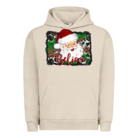 Pigment French Oak believe santa Urban Hoodie - AdoDesignShop