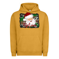 Pigment Peanut Butter believe santa Urban Hoodie - AdoDesignShop