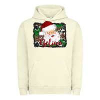 Pigment Pistachio believe santa Urban Hoodie - AdoDesignShop