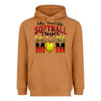 Meerkat my favorite softball player calls me mom Heavyweight Hoodie - Zillion Design Studio