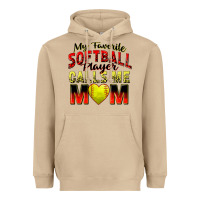 Mushroom my favorite softball player calls me mom Heavyweight Hoodie - Zillion Design Studio