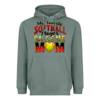 Sage my favorite softball player calls me mom Heavyweight Hoodie - Zillion Design Studio