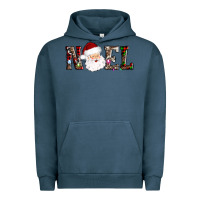 Pigment Midnight Navy noel santa Urban Hoodie - AdoDesignShop