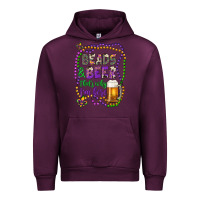 Mauve Wine beads & beer that's why i'm here Urban Hoodie - Artiststas