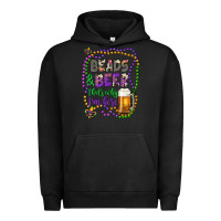 Pigment Black beads & beer that's why i'm here Urban Hoodie - Artiststas