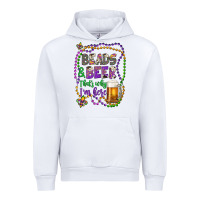 White beads & beer that's why i'm here Urban Hoodie - Artiststas