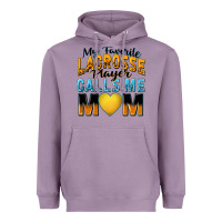 Lavender my favorite lacrosse player calls me mom Heavyweight Hoodie - Zillion Design Studio