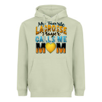 Matcha my favorite lacrosse player calls me mom Heavyweight Hoodie - Zillion Design Studio