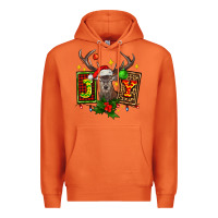Carrot joy with reindeer ado Premium Hoodie - AdoDesignShop