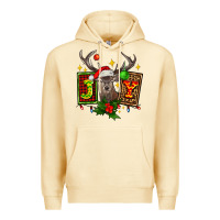 Pina Colada joy with reindeer ado Premium Hoodie - AdoDesignShop