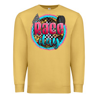 Antique Gold race day Premium Sweatshirt - Zillion Design Studio