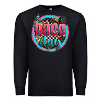 Black race day Premium Sweatshirt - Zillion Design Studio